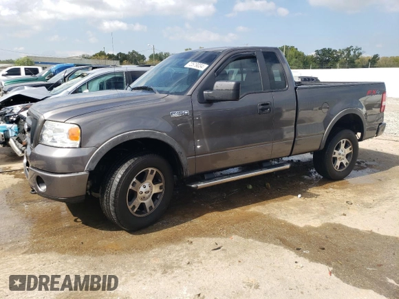2008 Ford F-150 XL with VIN 1FTRF14V38KC73242, listed as a Copart auction lot 72579034 with 155,310 mi miles and Salvage Title. Bid and sale history available at carsss.com. Image 1.