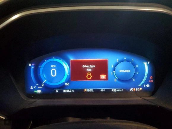 2021 Ford Escape Titanium with VIN 1FMCU9J95MUB26559, listed as a Copart auction lot 49305745 with 81,165 mi miles and Salvage title. Bid and sale history available at DreamBid. Image 9.