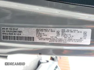 2022 Jeep Wrangler Unlimited Sahara Altitude with VIN 1C4HJXEG5NW174021, listed as a Copart auction lot 55200532 with Not provided miles and Salvage title. Bid and sale history available at DreamBid. Image 10.