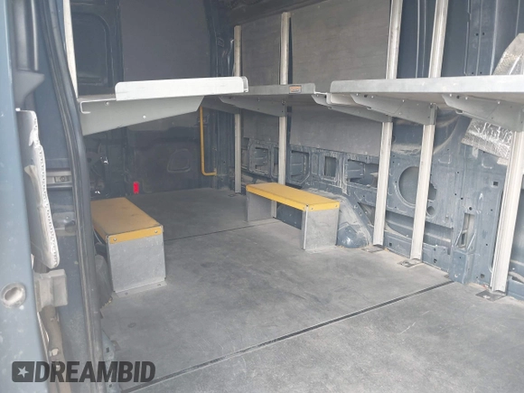 2019 Ford Transit with VIN 1FTYR3XMXKKB33505, listed as a IAAI auction lot 42569023 with 102,154 mi miles and . Bid and sale history available at DreamBid. Image 8.