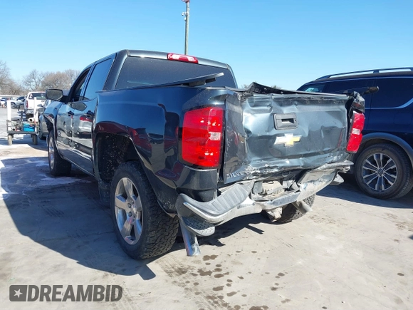 2017 Chevrolet Silverado 1500 LT with VIN 3GCPCREC2HG489005, listed as a IAAI auction lot 41756142 with 53,448 mi miles. Bid and sale history available at carsss.com. Image 3.