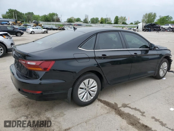 2019 Volkswagen Jetta S with VIN 3VWC57BU3KM066580, listed as a Copart auction lot 55295715 with 74,657 mi miles and Salvage title. Bid and sale history available at DreamBid. Image 3.