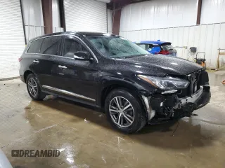 2018 Infiniti QX60 with VIN 5N1DL0MM3JC530822, listed as a Copart auction lot 51136095 with 119,758 mi miles and Salvage Title. Bid and sale history available at carsss.com. Image 4.