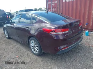 2018 Kia Optima LX with VIN 5XXGT4L32JG255929, listed as a IAAI auction lot 42577063 with 95,314 mi miles and . Bid and sale history available at DreamBid. Image 3.