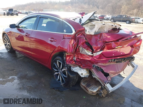 2018 Chevrolet Malibu LT with VIN 1G1ZD5ST1JF165398, listed as a IAAI auction lot 41785400 with 64,884 mi miles. Bid and sale history available at carsss.com. Image 3.