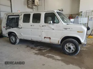 1987 Ford Econoline Cargo with VIN 1FTEE24N6HHB45016, listed as a Copart auction lot 50947745 with 62,721 mi miles and Salvage Title. Bid and sale history available at DreamBid. Image 4.