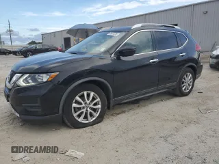 2017 Nissan Rogue SV with VIN KNMAT2MV0HP565204, listed as a Copart auction lot 60601035 with 57,691 mi miles and Salvage title. Bid and sale history available at DreamBid. Image 1.