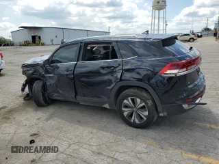 2024 Volkswagen Atlas SE with VIN 1V2LE2CA3RC227966, listed as a Copart auction lot 62483025 with 21,924 mi miles and Clean title. Bid and sale history available at DreamBid. Image 2.