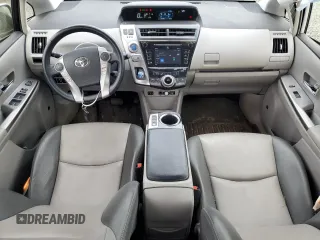 2016 Toyota Prius v Two with VIN JTDZN3EU9GJ048493, listed as a Copart auction lot 50825405 with 56,998 mi miles and Salvage Title. Bid and sale history available at carsss.com. Image 8.