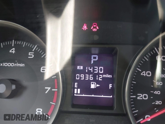 2015 Subaru Impreza Special Sports Premium с VIN JF1GPAT63F8242443, выставлен на аукционе IAAI как лот 42202411 с пробегом 93 612 миль миль и . История ставок и продаж доступна на DreamBid. Изображение 16.