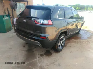 2019 Jeep Cherokee Limited with VIN 1C4PJLDB1KD392751, listed as a IAAI auction lot 41716866 with 69,545 mi miles and . Bid and sale history available at DreamBid. Image 4.