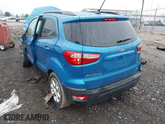 2019 Ford EcoSport SE with VIN MAJ3S2GE9KC303726, listed as a IAAI auction lot 41184694 with 61,468 mi miles and . Bid and sale history available at DreamBid. Image 3.