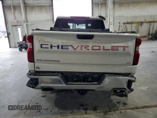 2020 Chevrolet Silverado 1500 LT with VIN 3GCUYDED3LG280199, listed as a Copart auction lot 48960155 with Not Provided miles and Salvage Title. Bid and sale history available at DreamBid. Image 6.