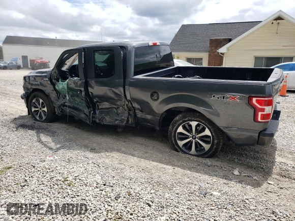 2020 Ford F-150 XL with VIN 1FTEX1CP5LFC31512, listed as a Copart auction lot 65382165 with 131,585 mi miles and Salvage title. Bid and sale history available at DreamBid. Image 2.