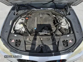 2013 BMW 7 Series 740Li with VIN WBAYE4C51DD137026, listed as a Copart auction lot 54016125 with 131,879 mi miles and Clean title. Bid and sale history available at DreamBid. Image 11.