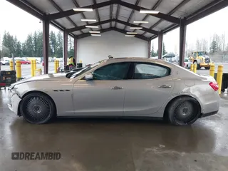 2017 Maserati Ghibli with VIN ZAM57XSLXH1238134, listed as a IAAI auction lot 41871754 with 34,776 mi miles. Bid and sale history available at carsss.com. Image 13.
