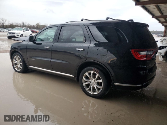 2017 Dodge Durango Citadel Anodized Platinum with VIN 1C4RDHEG8HC748327, listed as a Copart auction lot 39654524 with 137,966 mi miles and . Bid and sale history available at DreamBid. Image 2.