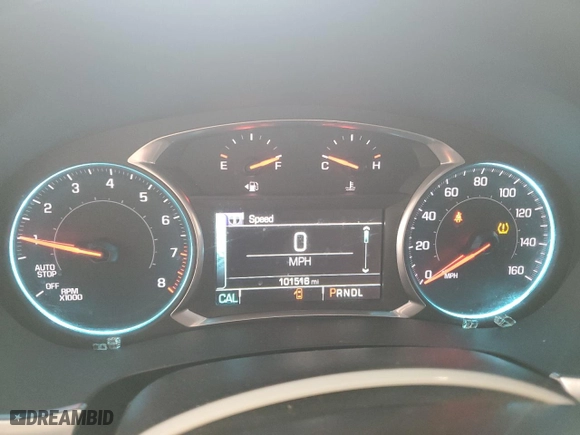 2019 Chevrolet Traverse LT Cloth with VIN 1GNEVGKW4KJ114461, listed as a Copart auction lot 53067035 with 101,516 mi miles and Salvage Title. Bid and sale history available at carsss.com. Image 9.