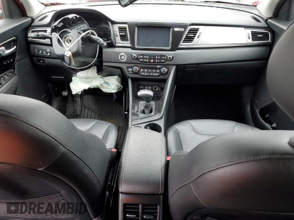 2019 Kia Niro Touring with VIN KNDCE3LC0K5234392, listed as a Copart auction lot 42487485 with 0 mi miles and Salvage Title. Bid and sale history available at carsss.com. Image 8.