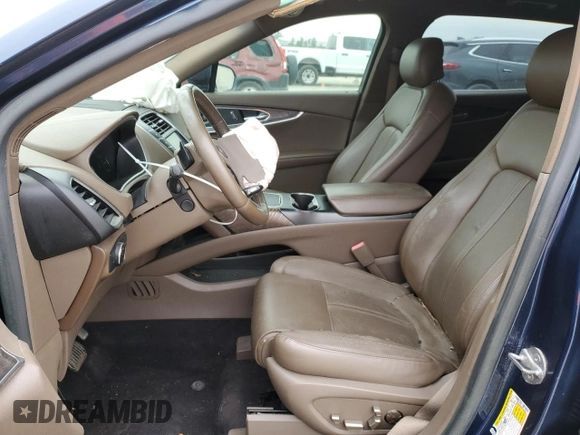 2017 Lincoln MKX Reserve with VIN 2LMPJ8LR6HBL22365, listed as a Copart auction lot 87891455 with 60,871 mi miles and Salvage title. Bid and sale history available at DreamBid. Image 7.