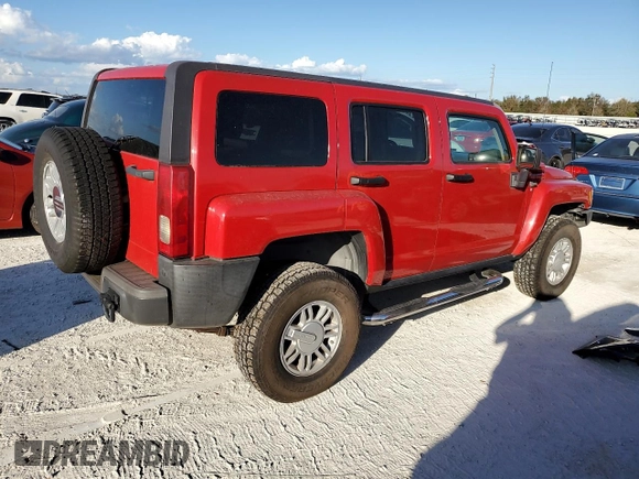 2008 Hummer H3 SUV with VIN 5GTEN13E488111242, listed as a Copart auction lot 78488954 with 0 mi miles and Salvage Title. Bid and sale history available at carsss.com. Image 3.