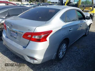 2019 Nissan Sentra SV with VIN 3N1AB7AP2KL605312, listed as a IAAI auction lot 41655360 with Not Provided miles and . Bid and sale history available at DreamBid. Image 4.