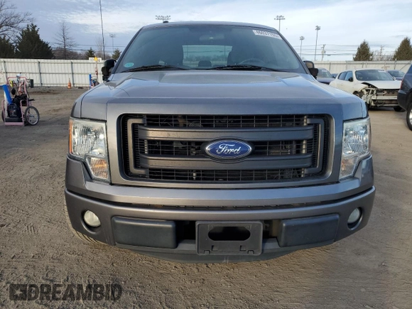 2013 Ford F-150 XL with VIN 1FTFX1CF5DFC03478, listed as a Copart auction lot 46037155 with 164,241 mi miles and Salvage Title. Bid and sale history available at carsss.com. Image 5.