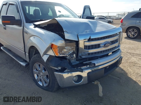 2014 Ford F-150 XL with VIN 1FTFX1ET8EFD10609, listed as a IAAI auction lot 40734295 with 1 mi miles. Bid and sale history available at carsss.com. Image 6.