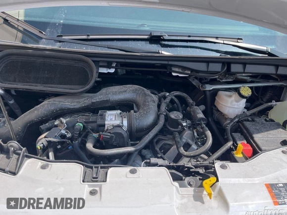2023 Ford Transit Cargo with VIN 1FTBR1X80PKC09351, listed as a IAAI auction lot 42658958 with 115 mi miles and . Bid and sale history available at DreamBid. Image 8.
