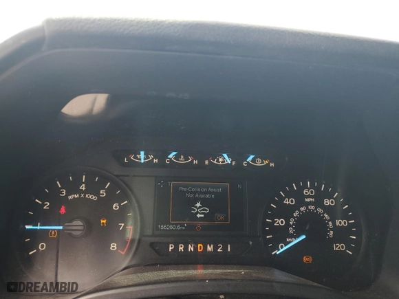 2019 Ford F-150 XL with VIN 1FTMF1CBXKKD95007, listed as a Copart auction lot 51616095 with 156,260 mi miles and Salvage Title. Bid and sale history available at carsss.com. Image 9.