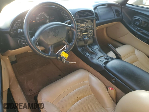 2002 Chevrolet Corvette with VIN 1G1YY32G125109959, listed as a Copart auction lot 48794315 with 34,937 mi miles and Salvage Title. Bid and sale history available at carsss.com. Image 8.