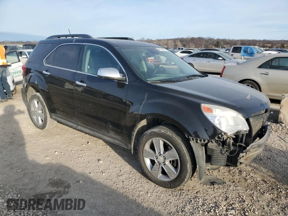 2014 Chevrolet Equinox LT with VIN 2GNALBEK6E6358078, listed as a Copart auction lot 47094925 with 131,515 mi miles and Salvage Title. Bid and sale history available at DreamBid. Image 4.