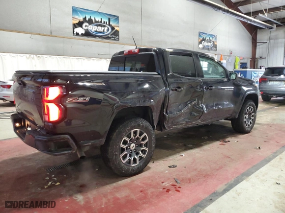 2023 Chevrolet Colorado 4WD Z71 with VIN 1GCPTDEK3P1173832, listed as a Copart auction lot 46316475 with 12,274 mi miles and Salvage Title. Bid and sale history available at carsss.com. Image 3.