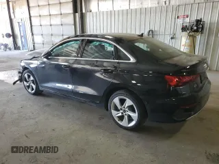2024 Audi A3 Premium z VIN WAUAUDGY8RA080339, wystawiony jako Copart lot #56748905 z przebiegiem 30 467 mil mil oraz Czysty tytuł • Clean title. Historia ofert i sprzedaży dostępna na DreamBid. Obrazek 2.