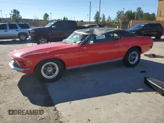 1970 Ford Mustang z VIN 0T01F165510, wystawiony jako Copart lot #84385364 z przebiegiem 42 907 mil mil oraz Szkoda całkowita • Salvage title. Historia ofert i sprzedaży dostępna na DreamBid. Obrazek 1.