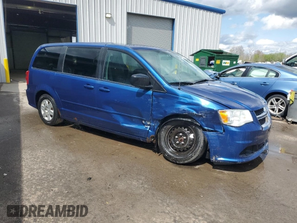 2011 Dodge Grand Caravan SXT with VIN 2D4RN4DG1BR683121, listed as a Copart auction lot 55404355 with 163,006 mi miles and Salvage Title. Bid and sale history available at DreamBid. Image 4.