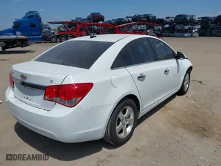 2014 Chevrolet Cruze 1LT with VIN 1G1PC5SB7E7166217, listed as a IAAI auction lot 41839197 with 133,436 mi miles. Bid and sale history available at carsss.com. Image 4.