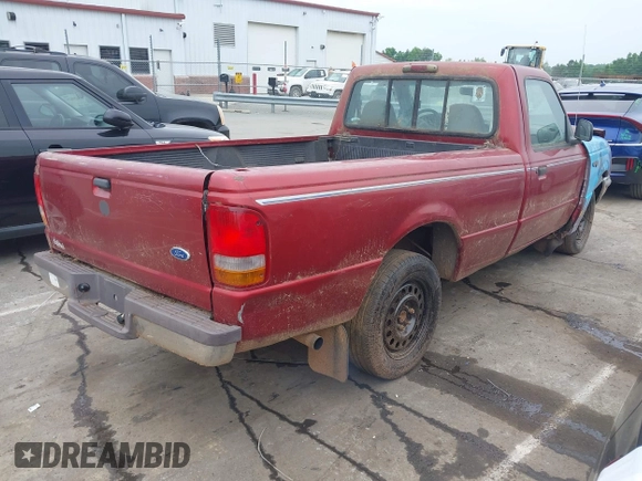 1997 Ford Ranger XLT z VIN 1FTCR10A3VPB61037, wystawiony jako IAAI lot #42298984 z przebiegiem 123 429 mil mil oraz . Historia ofert i sprzedaży dostępna na DreamBid. Obrazek 4.