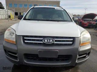 2008 Kia Sportage LX with VIN KNDJE724087522774, listed as a Copart auction lot 49913465 with 115,392 mi miles and Salvage Title. Bid and sale history available at carsss.com. Image 5.