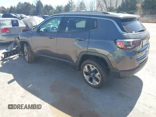 2021 Jeep Compass Limited z VIN 3C4NJDCB8MT601544, wystawiony jako IAAI lot #41803030 z przebiegiem 69 014 mil mil oraz . Historia ofert i sprzedaży dostępna na DreamBid. Obrazek 3.