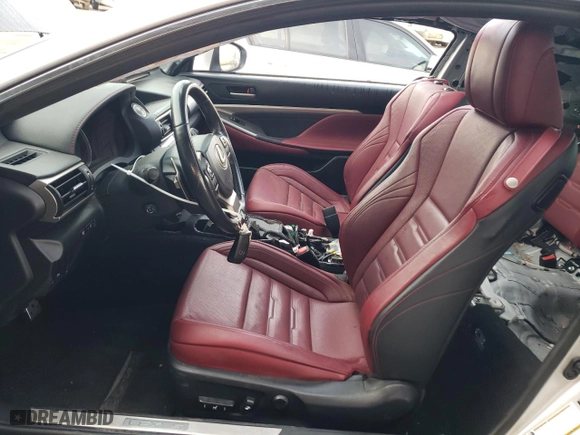 2015 Lexus RC 350 with VIN JTHHE5BC2F5007843, listed as a Copart auction lot 78837394 with 136,899 mi miles and Salvage Title. Bid and sale history available at carsss.com. Image 7.