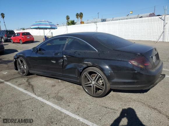 2010 Mercedes-Benz CL-Class CL 550 with VIN WDDEJ8GB0AA023689, listed as a Copart auction lot 80071654 with NaN miles and Salvage Title. Bid and sale history available at carsss.com. Image 2.