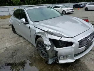 2014 Infiniti Q50 Premium z VIN JN1BV7AP3EM681014, wystawiony jako Copart lot #54339345 z przebiegiem 120 383 mil mil oraz Szkoda całkowita • Salvage title. Historia ofert i sprzedaży dostępna na DreamBid. Obrazek 13.