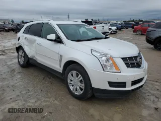 2012 Cadillac SRX Luxury Collection with VIN 3GYFNAE38CS562532, listed as a Copart auction lot 43392205 with 126,284 mi miles and Salvage Title. Bid and sale history available at carsss.com. Image 4.