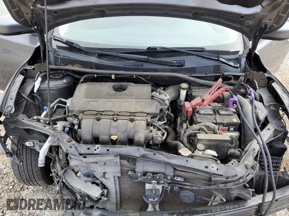 2017 Nissan Sentra SV with VIN 3N1AB7AP2HL662022, listed as a Copart auction lot 44387295 with 146,186 mi miles and Salvage Title. Bid and sale history available at carsss.com. Image 12.
