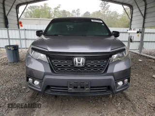 2021 Honda Passport EX-L with VIN 5FNYF7H54MB000620, listed as a Copart auction lot 50877295 with 46,109 mi miles and Salvage Title. Bid and sale history available at carsss.com. Image 5.