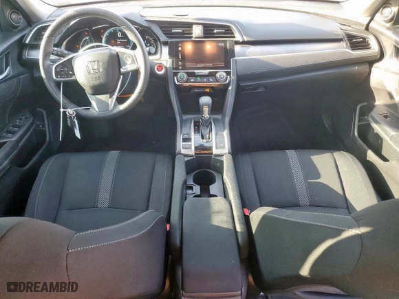 2017 Honda Civic Sedan EX with VIN 19XFC2F71HE071440, listed as a Copart auction lot 53755715 with 50,623 mi miles and Salvage Title. Bid and sale history available at carsss.com. Image 8.