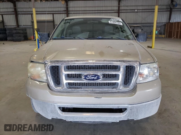 2008 Ford F-150 STX with VIN 1FTRX12W58FC04165, listed as a Copart auction lot 61894165 with 249,105 mi miles and Non repairable. Bid and sale history available at DreamBid. Image 5.