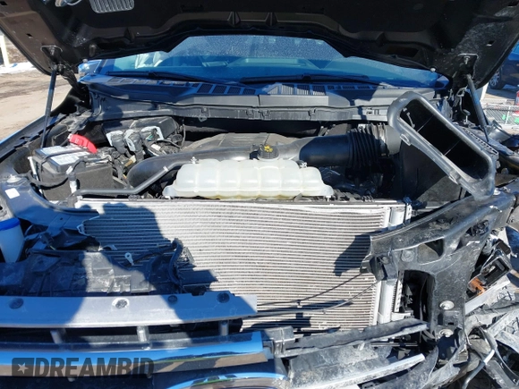 2023 Ford F-150 XL with VIN 1FTFW1E89PFC59073, listed as a IAAI auction lot 41420163 with 14,565 mi miles. Bid and sale history available at carsss.com. Image 10.