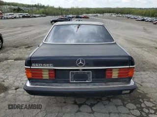 1989 Mercedes-Benz 560 with VIN WDBCA45E0KA494541, listed as a Copart auction lot 55360435 with 259,622 mi miles and Clean Title. Bid and sale history available at DreamBid. Image 6.
